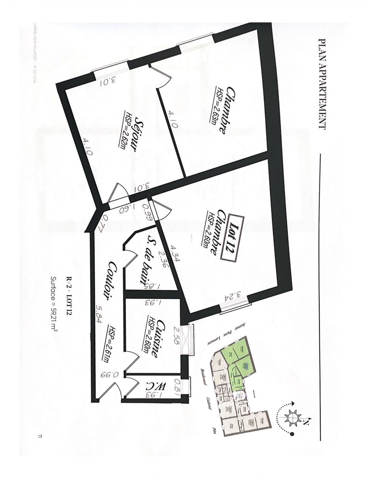 appartement 3 pièces en vente sur Malakoff (92240)